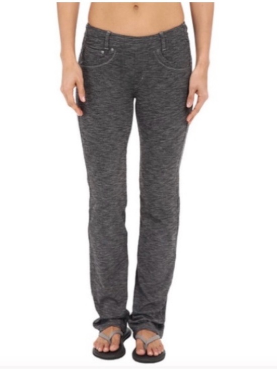 Kuhl Pants - KUHL mova straight leg gray knit pants size 4 reg hiking outdoor comfy casual